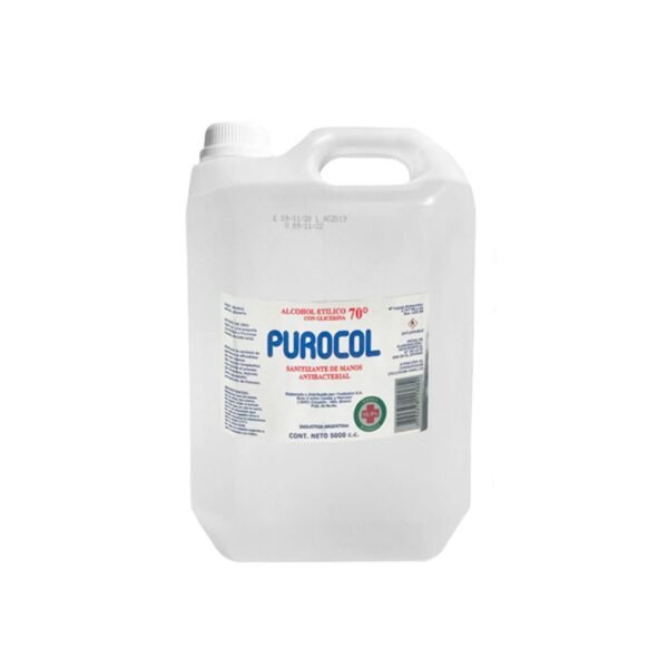 Alcohol Etílico 70° x 5 lts Purocol