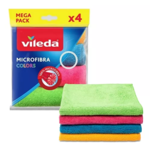 Vileda Paño de Microfibra x 4u