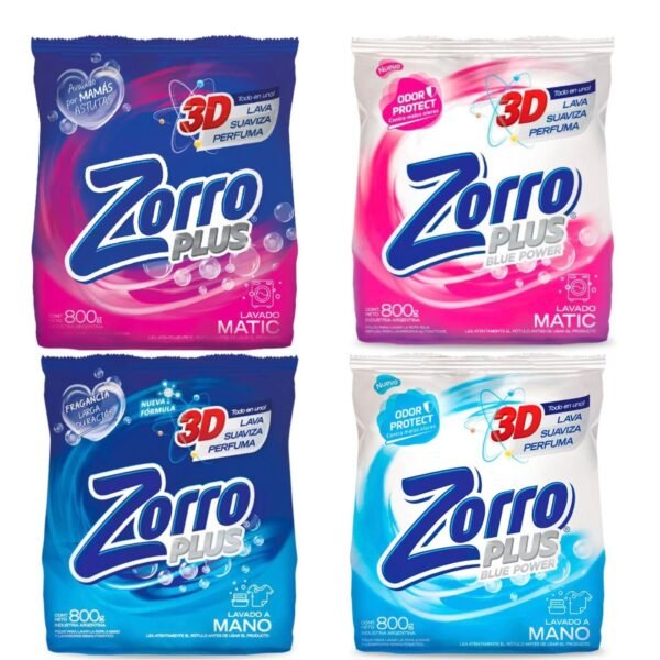 Zorro Jabón en Polvo 800g