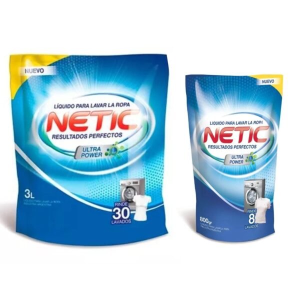Netic Jabon Luquido Baja Espuma DoyPack