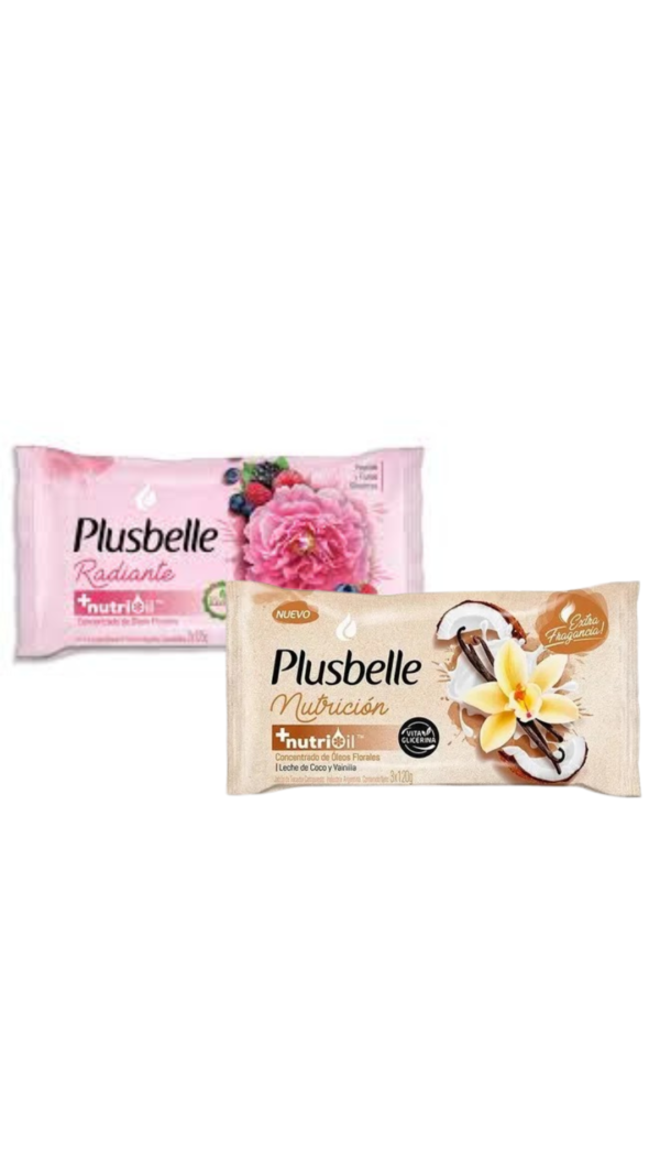 Plusbelle Jabón en Barra Nutrición 3U