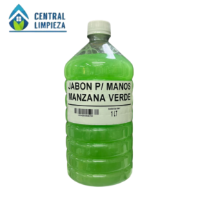 Jabón para Manos Manzana Verde 1L Central Limpieza