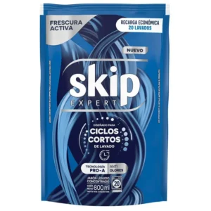 Skip Expert Ciclos Cortos Anti Olores Doy Pack 800ml