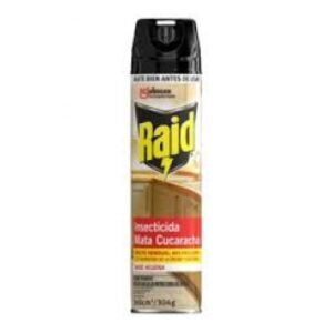 Raid Aerosol Mata Cucarachas S/Olor 360cc