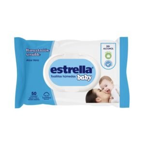 Toallitas Húmedas Baby Humectación Sensible Estrella 50u