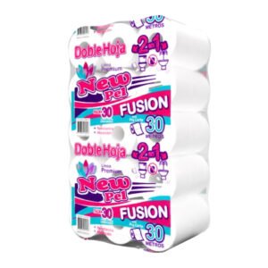 New Pel Papel Higiénico Doble Hoja Pack 30U X 30Mts