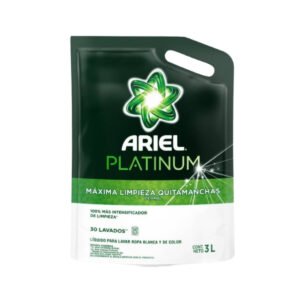 Ariel Platinum Jabón Liquido DoyPack 3L